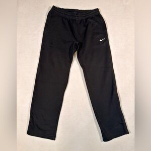 Nike Black Sweatpants with Swoosh Logo